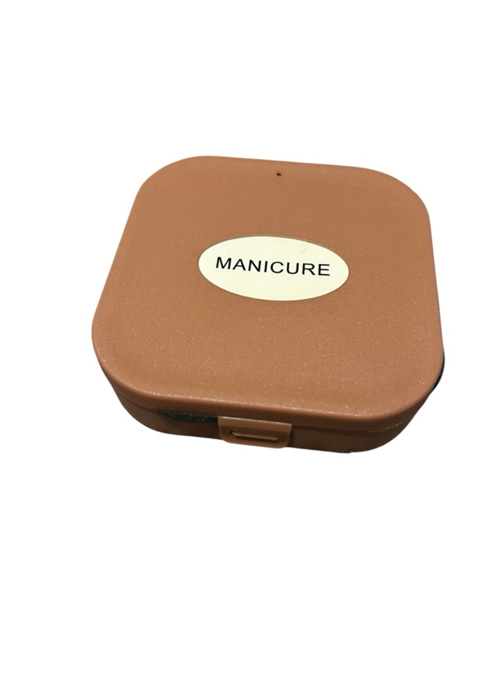 😳😈 Manicure Kit Case in Brown